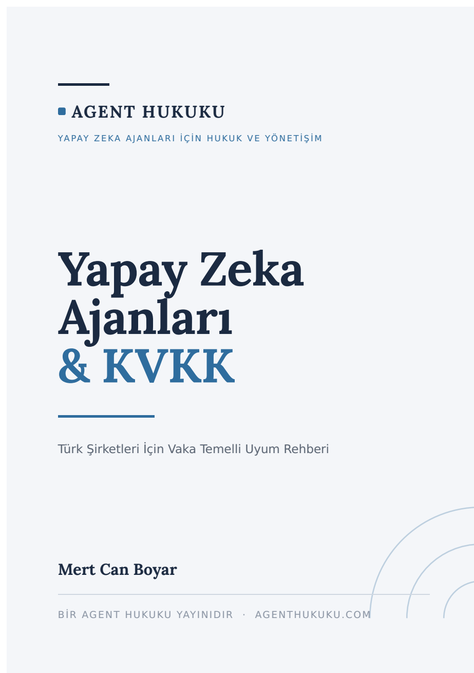 Yapay Zeka Ajanları ve KVKK kitabı kapağı
